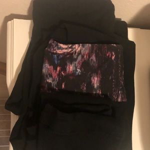 5 pair Victoria’s Secret&more leggings/yoga pants